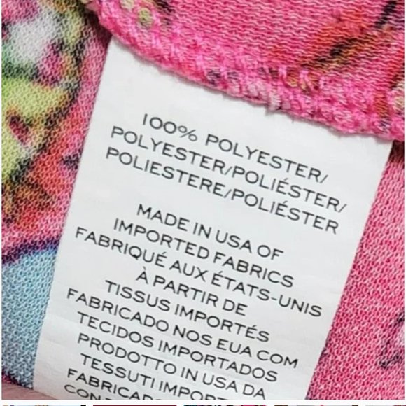 Marc Jacobs floral “60’s Mod” psychedelic floral print Sz Small EUC - Picture 7 of 10